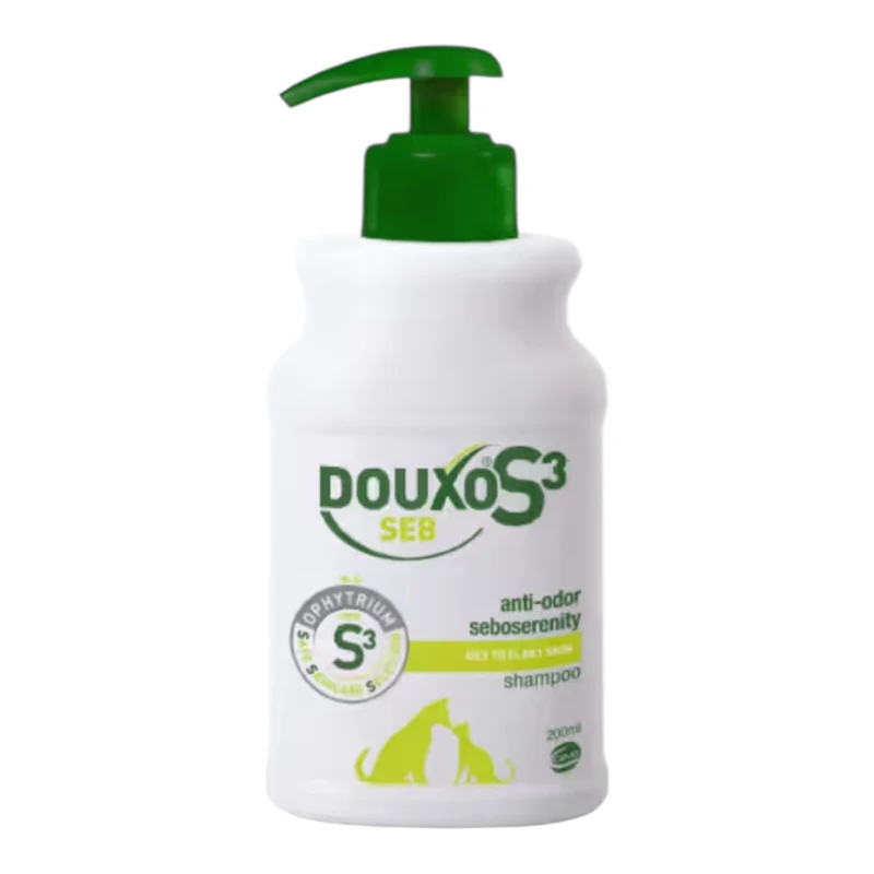 Douxo S3 Seb Champú para Pieles Seborreicas de Perros y Gatos