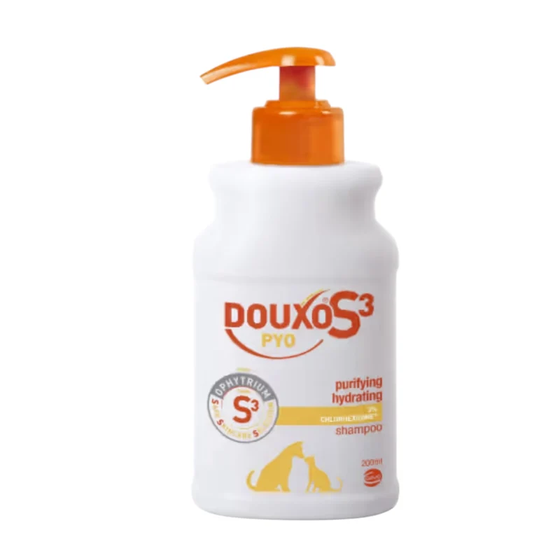 Douxo S3 Pyo Champú para Pieles Infectadas de Perros y Gatos