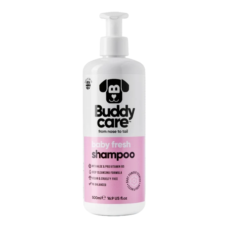 Buddy Care Champú Baby Fresh para Perros — suave para uso frecuente