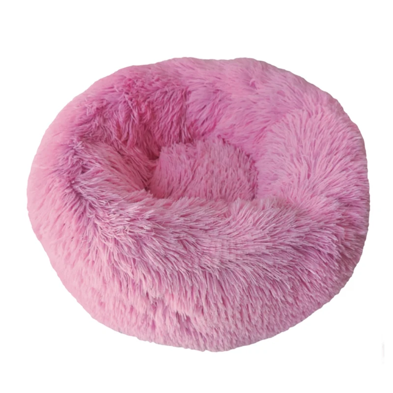 Cuna Relax Rosa para Mascotas — Suave y Relajante