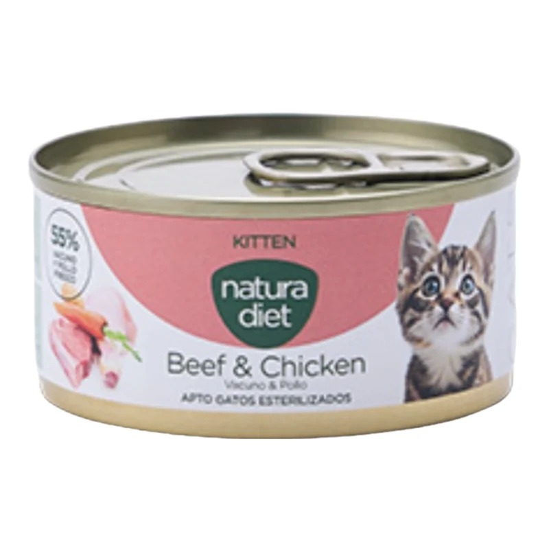 Natura Diet Comida Húmeda Cat Paté