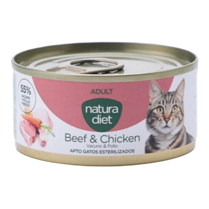 Natura Diet Comida Húmeda Cat Paté