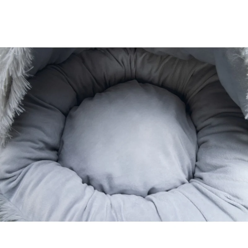 Beeztees Cuna Saco Kiki para Perros y Gatos — Con Tapa Tipo Igloo
