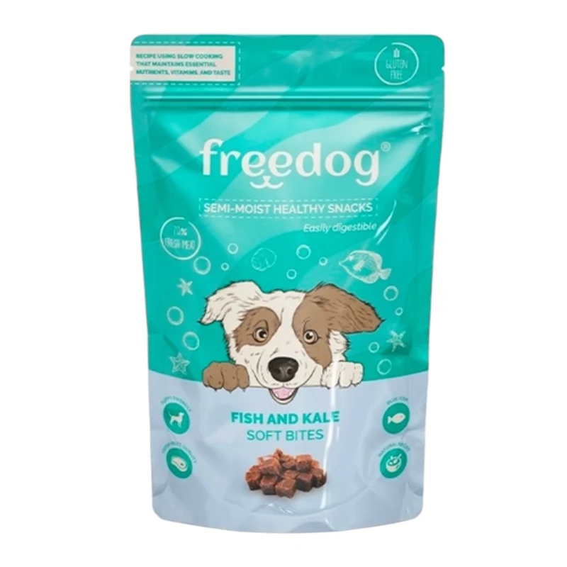 Freedog Snacks Pescado y Kale para Perros — Natural Sin Cereales
