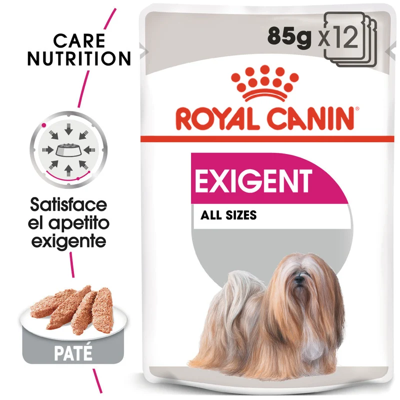 Royal Canin Exigent Care Paté 85 g Alimento Húmedo para Perros