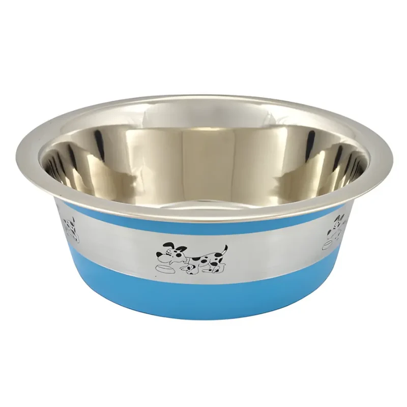 Comedero Antideslizante Oslo Azul 0,82L