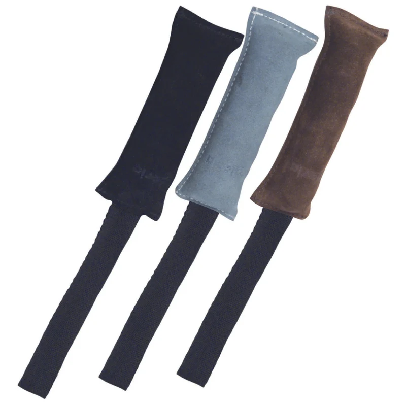 Mordedor de Piel Para Perros S 15 cm Gris Gloria