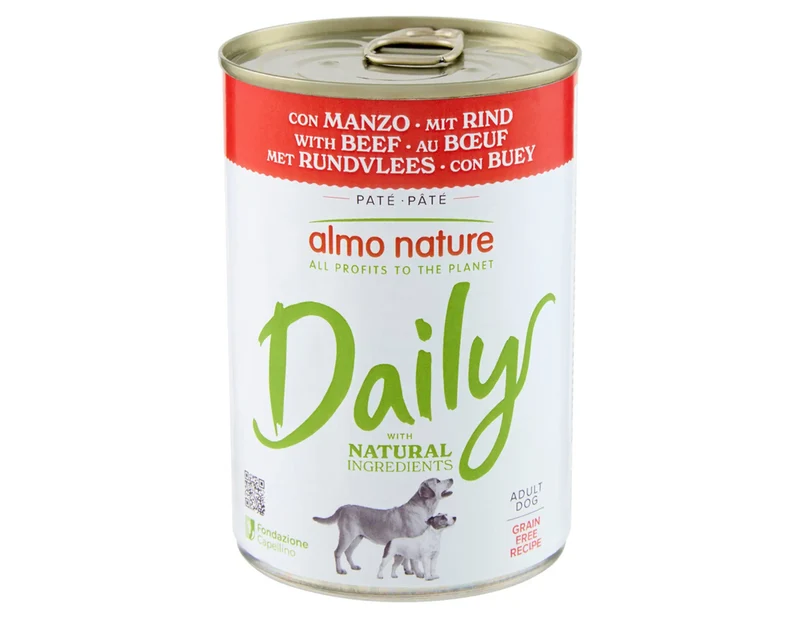 Almo Nature Daily Lata 400 g Comida Húmeda para Perros