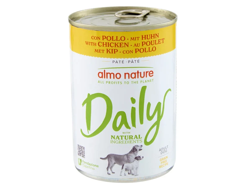 Almo Nature Daily Lata 400 g Comida Húmeda para Perros