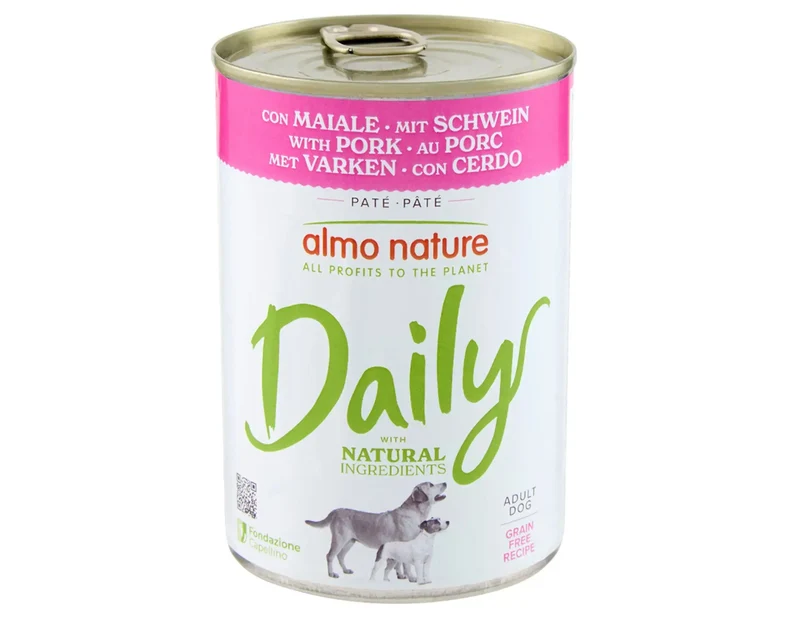 Almo Nature Daily Lata 400 g Comida Húmeda para Perros