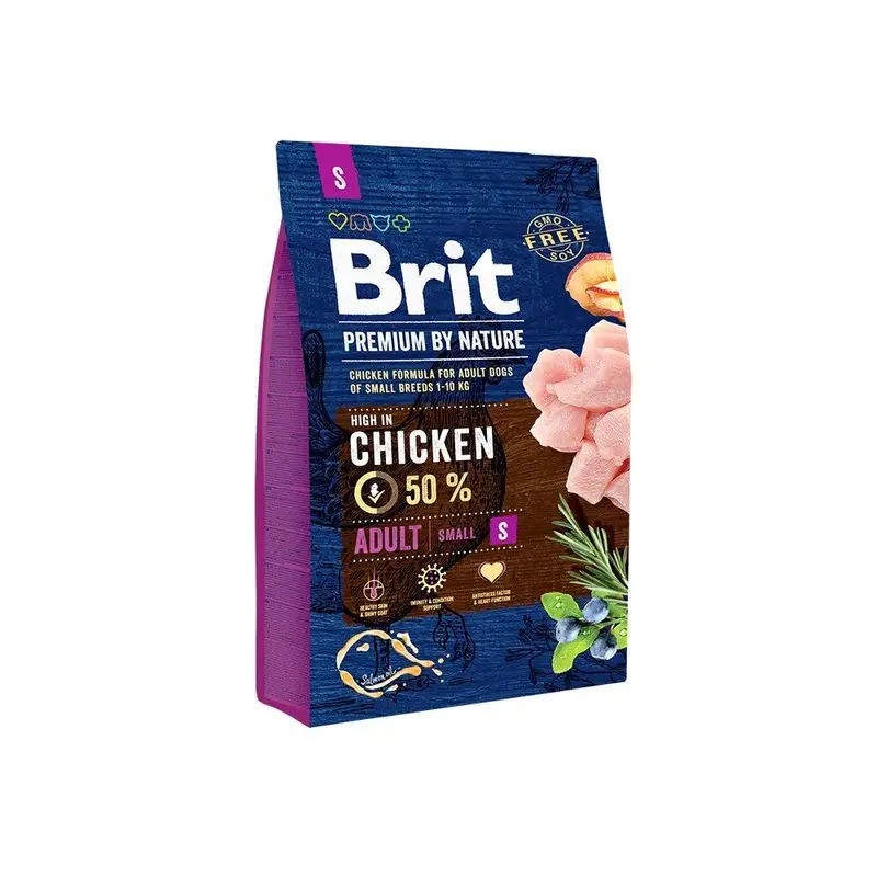 Brit Premium Dog Nature Adult Pequeño 3 kilos
