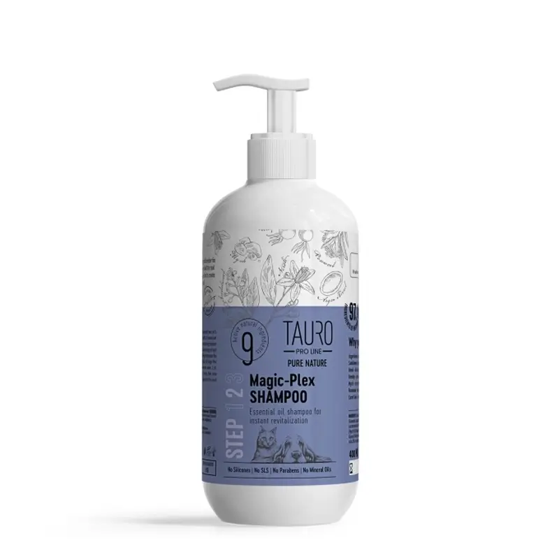 Tauro Pro Line Champu Magic-Plex Reparador, 400 ml