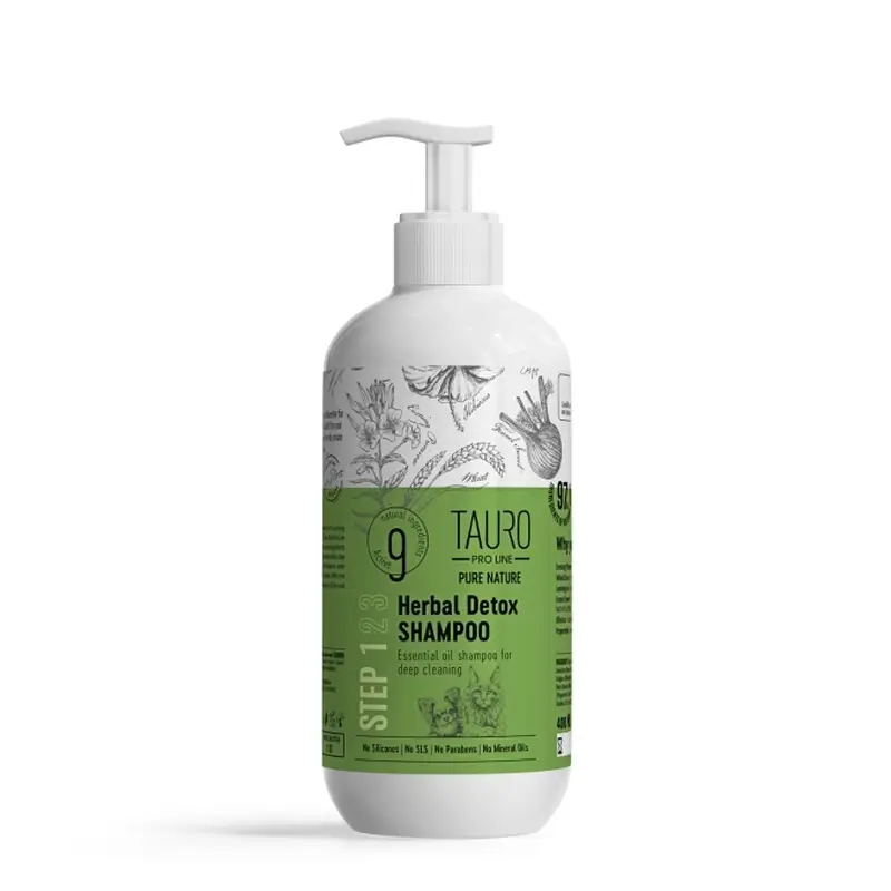 Tauro Pro Line Champu Herbal Detox, 400 ml