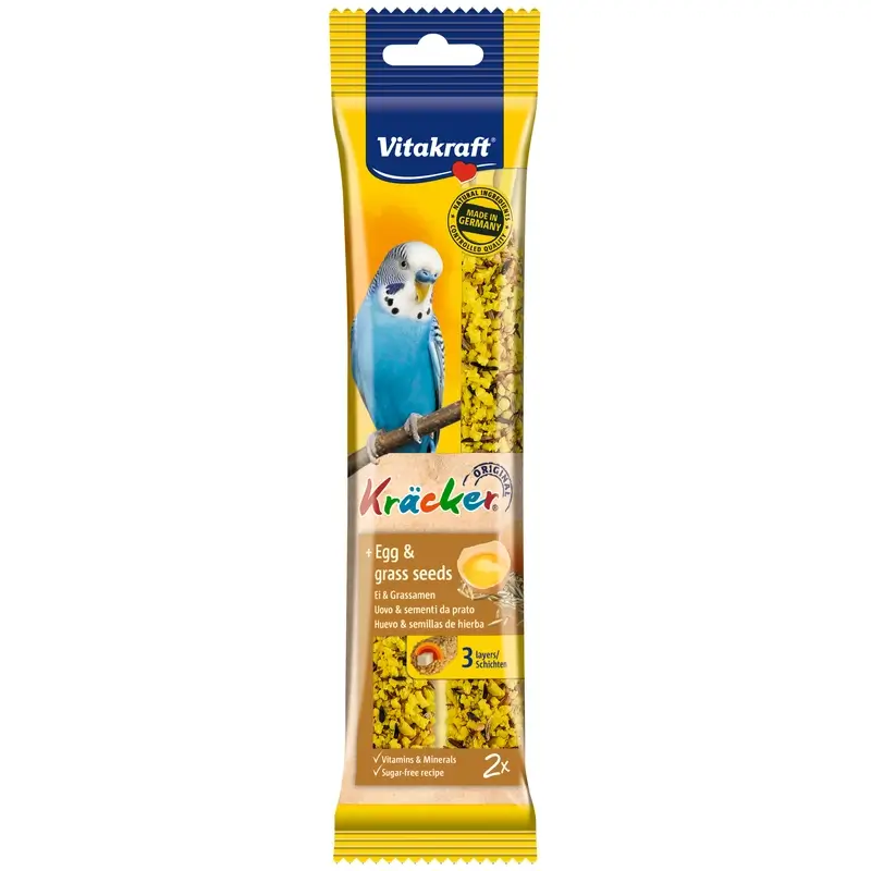 Vitakraft Barritas Periquito Huevo Y Semilla 7x2 unidades