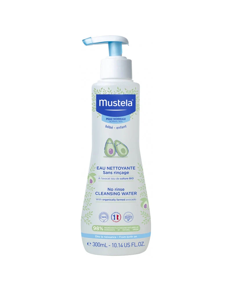 Mustela Eau Nettoyante Sans Rinçage à l'Avocat - 300ml