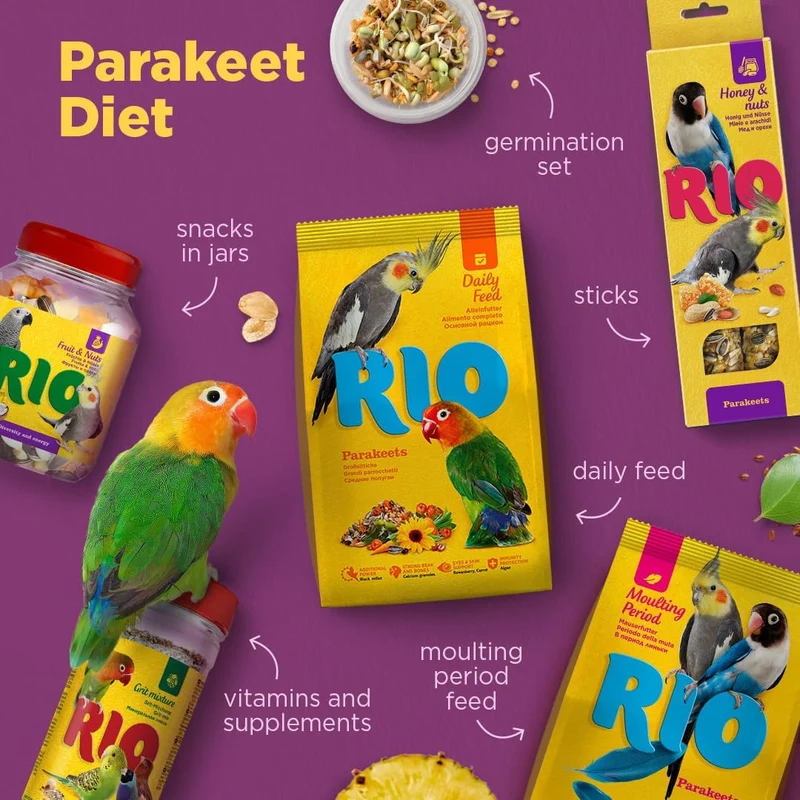 RIO Daily Food For Parakeets