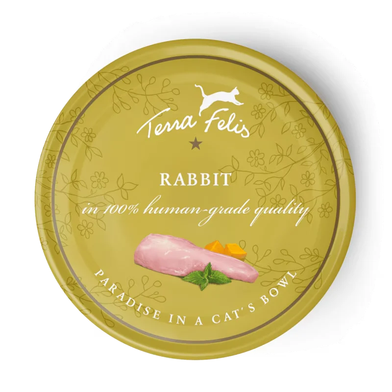 Terra Felis Grain-Free Rabbit Cat Wet Food