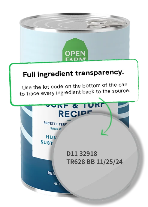 Open Farm Surf & Turf Pate Wet Dog Food 354G