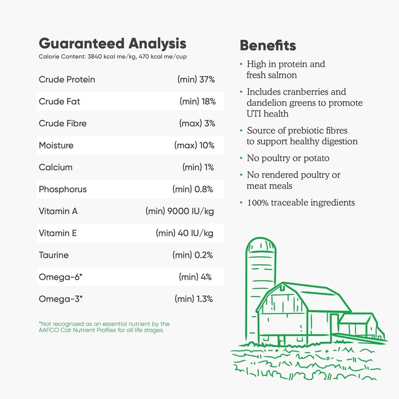 Open Farm Grain Free Wild Caught Salmon Dry Cat Food
