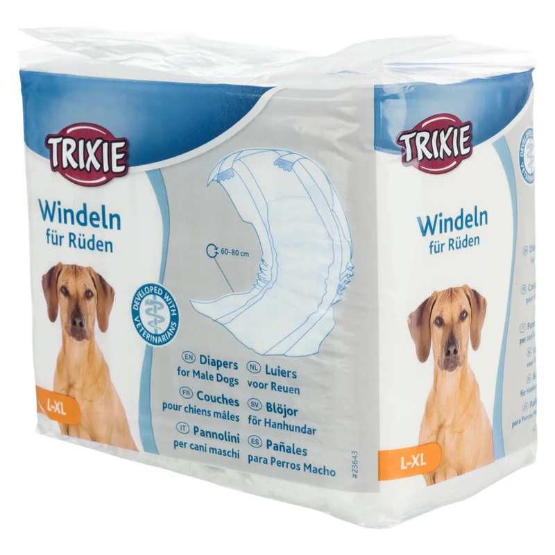 Trixie Diapers for Male Dogs 12pcs