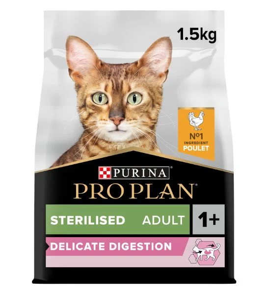 PURINA Pro Plan Sterilised Optidigest Adult Chicken Dry Cat Food