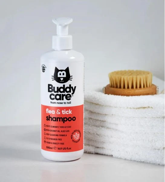 Buddycare Flea & Tick Cat Shampoo
