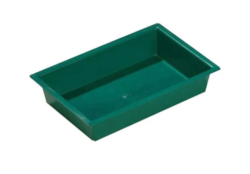 Baño y comedero de plástico para aviario