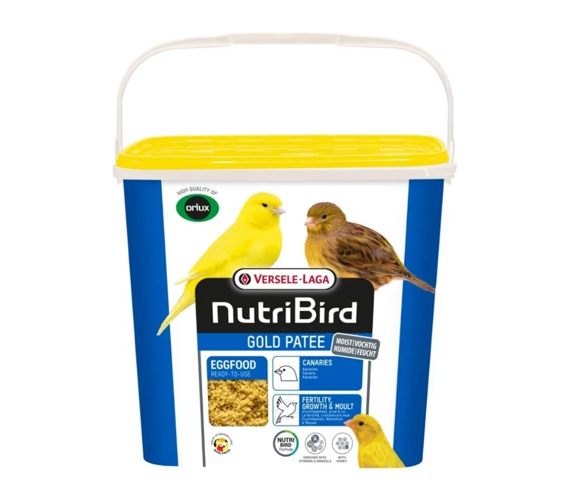 Nutribird Gold Crumble Canarios 5kg (Comida seca para canarios con huevo Orlux)