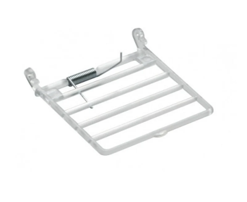 Tapa con muelle para rejilla horizontal