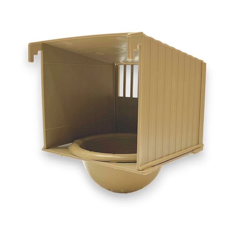 Nido colgante beige con cuenco nido beige