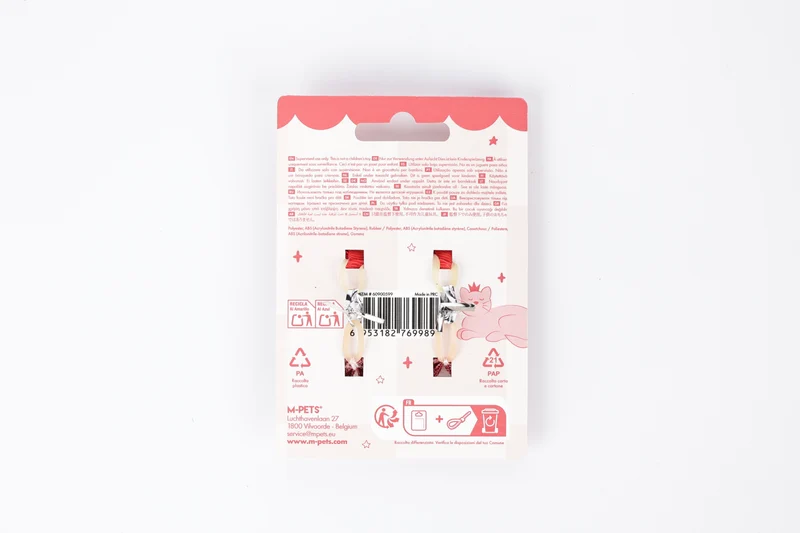 GLAM Hair Accessories for pets rubber band - Red