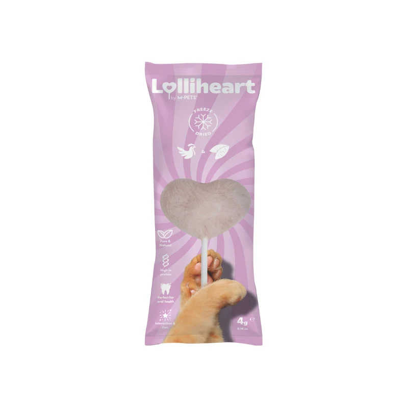 Lolliheart Cat treat Chicken & Purple Potato Display