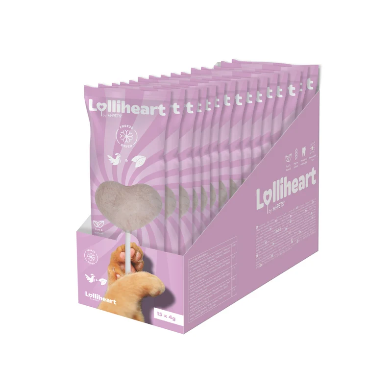 Lolliheart Cat treat Chicken & Purple Potato Display