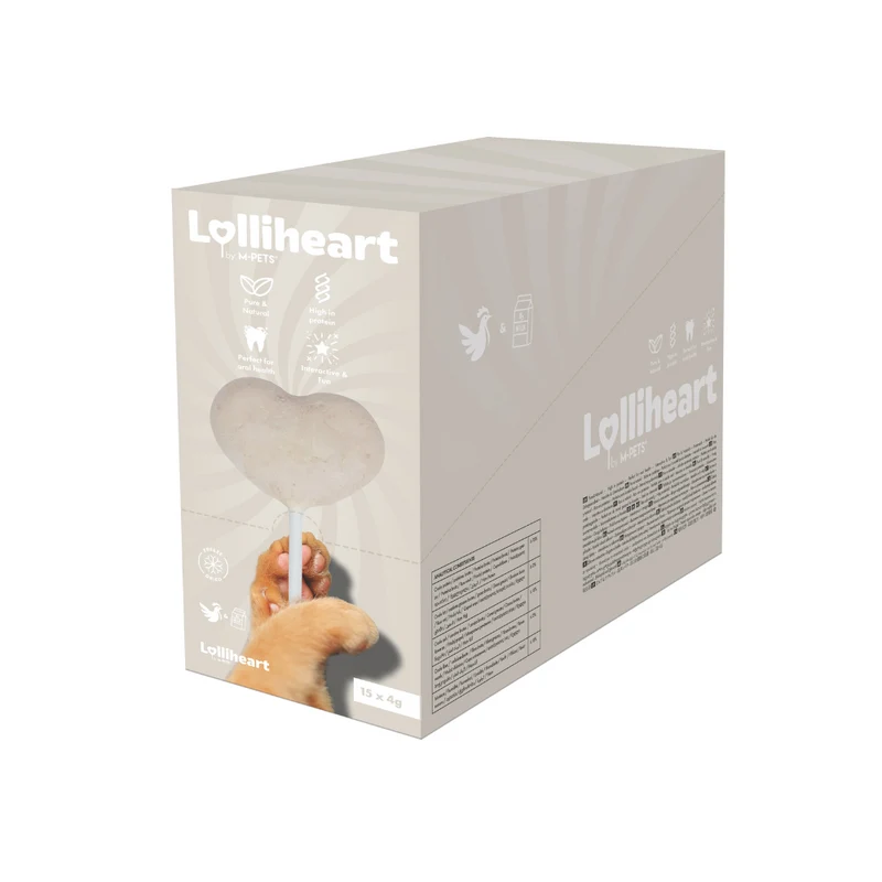 Lolliheart Cat treat Chicken & Milk Display