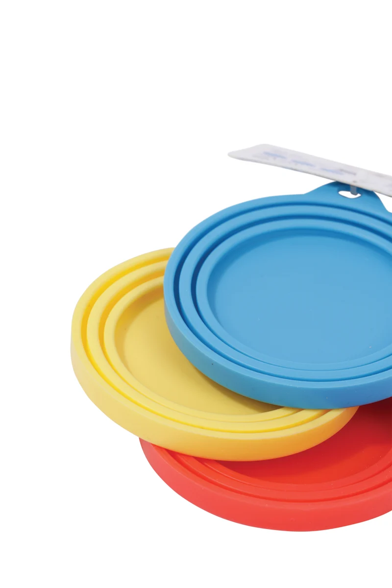 FRESH COVER Pet food can cover Yellow