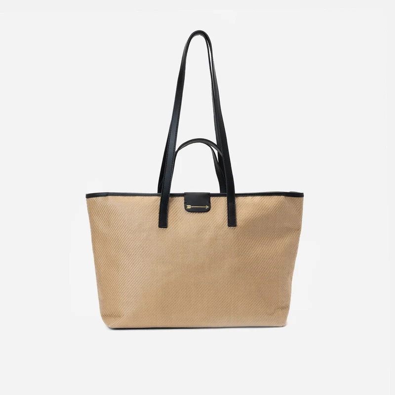Jumbo Rafia Beige and Black
