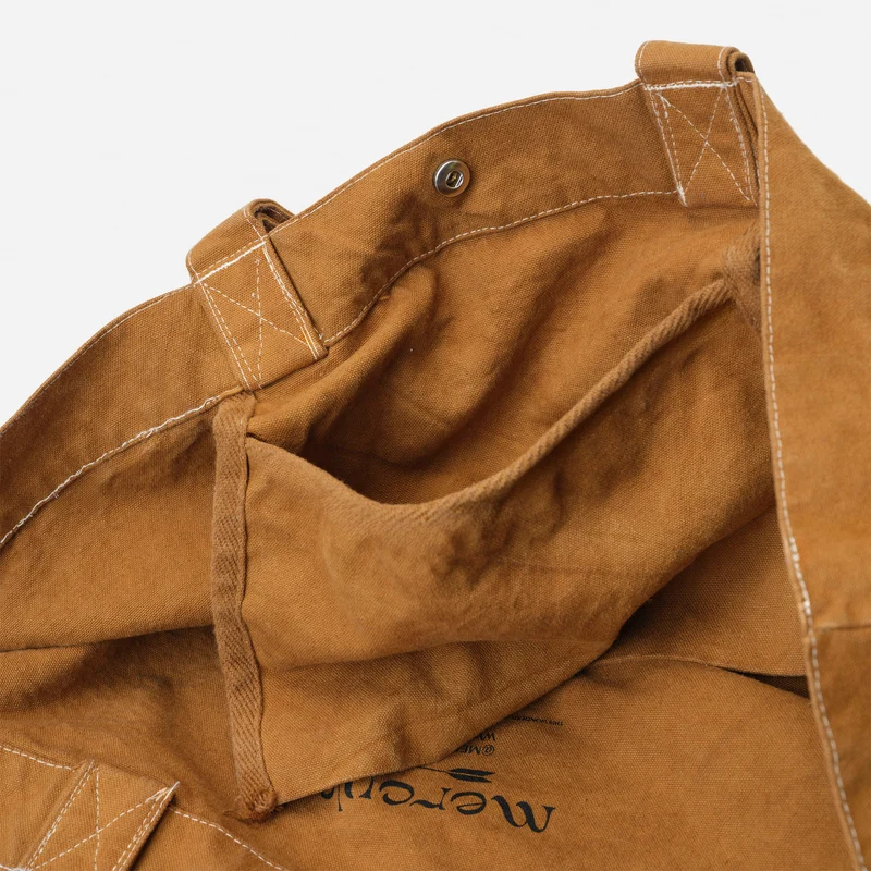 Canvas tote mostaza