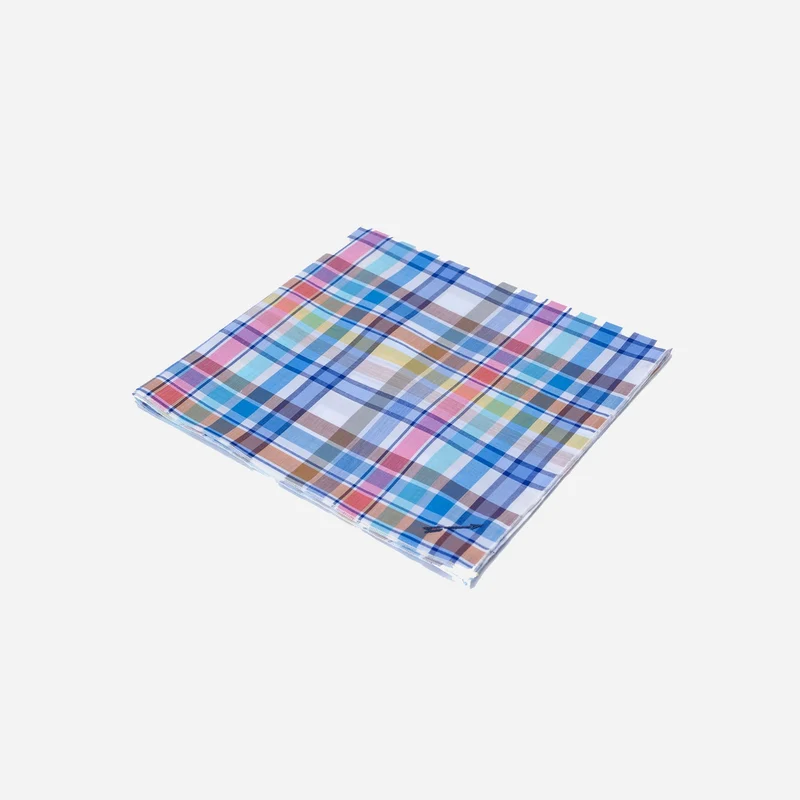 Bandana cuadros multicolor
