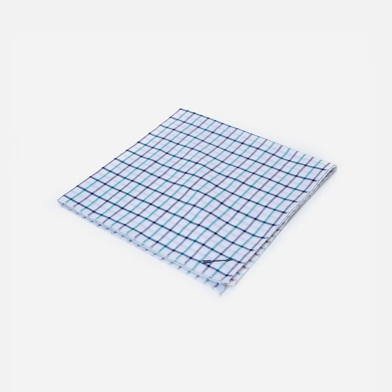 Bandana Cuadros Blanco