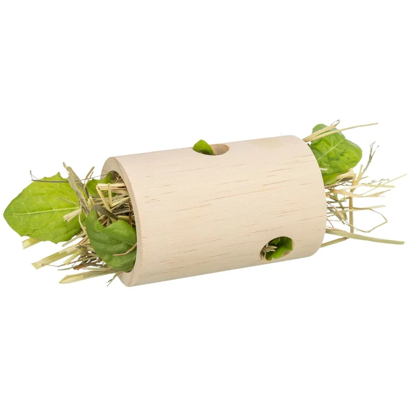 Trixie Untreated Wood Snack Roll For Small Pets 6x11cm
