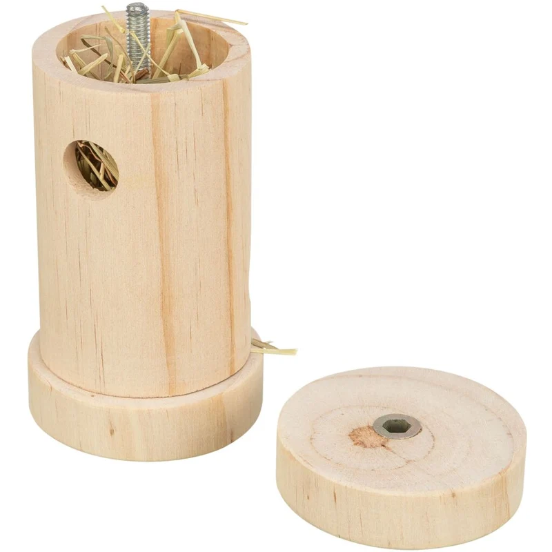 Trixie Untreated Wood Snack Roll For Small Pets 6x11cm