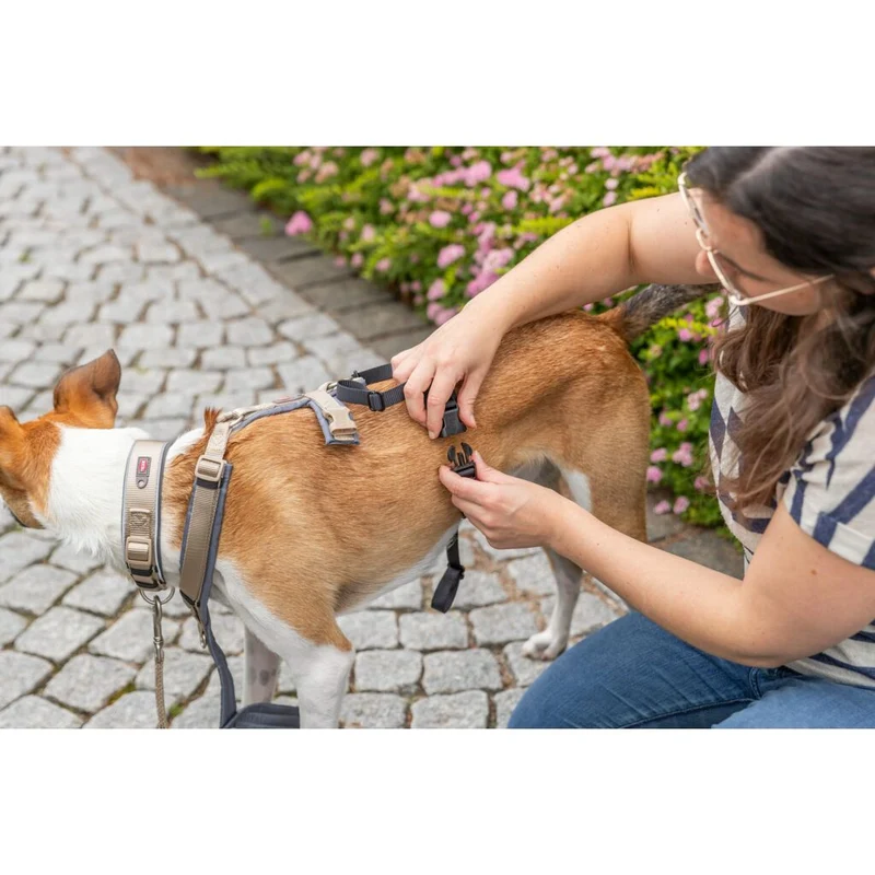 Trixie Panic Adapter Stay for Dog Harnesses - BLACK/L-XL