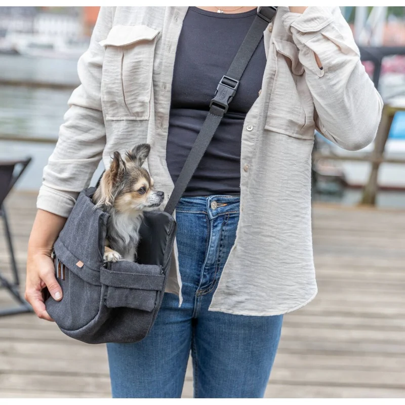 Trixie BE NORDIC Ingrid Dog Carrier - BLACK/35X25X13CM
