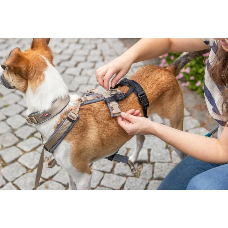 Trixie Panic Adapter Stay for Dog Harnesses - BLACK/M-L