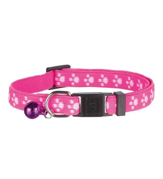 Trixie Paw Motif Elastic Cat Collar