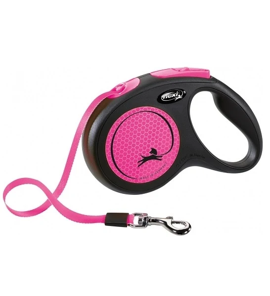 Flexi New NEON Neon Tape Leash