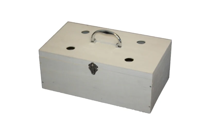 Caja de transporte 2 compartimentos 42x24x16cm
