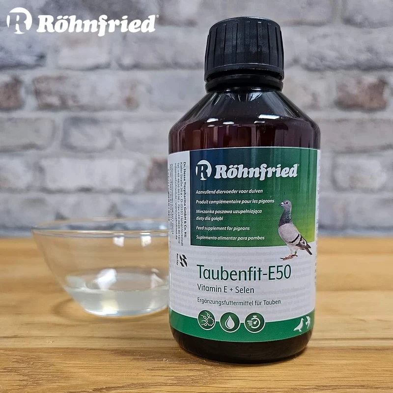 Taubenfit-E 50 Vit. E-Konzentrat (Vit. E Y Selenio, Periodo De Reproducción Y Vuelo) 250ml