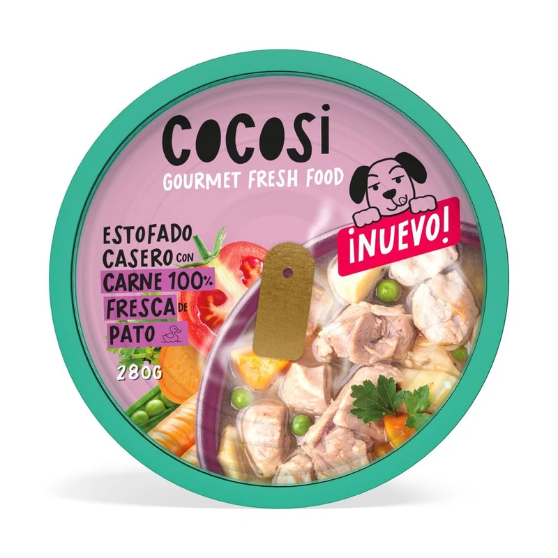 Cocosi Estofado Casero de Pato para Perros