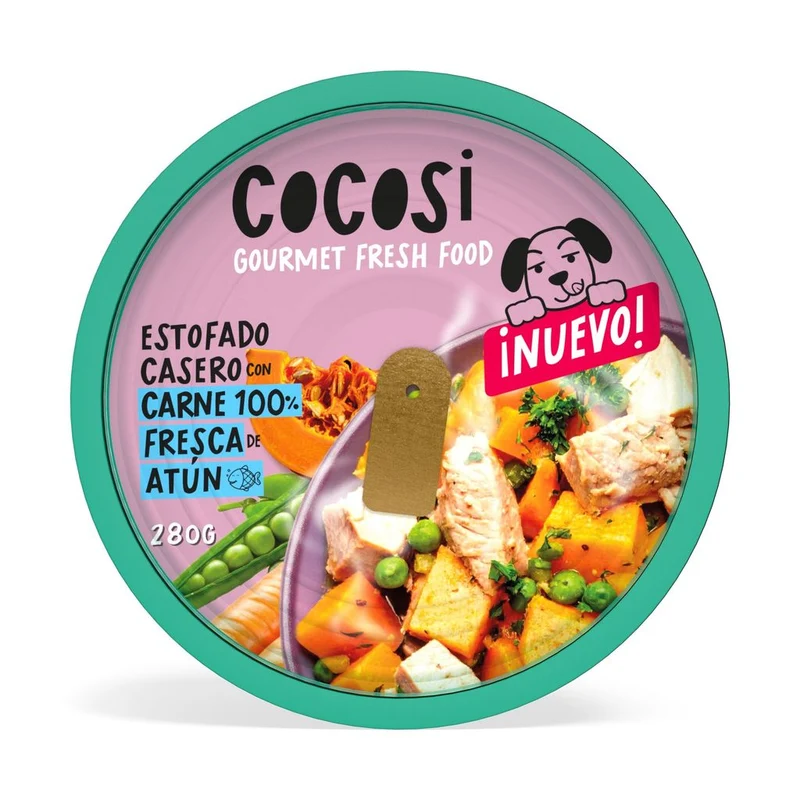 Cocosi Estofado Casero de Atun para Perros